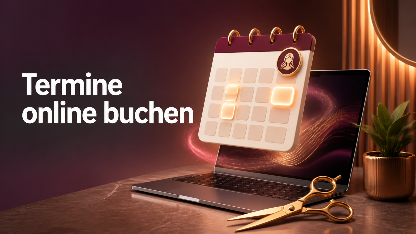 Website für Friseur mit Online-Buchungssystem und Kalender